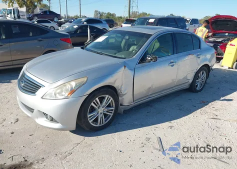 2012 Infiniti G37 Journey from USA, damaged, VIN JN1CV6AP2CM935923